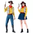 Trang Phục Hóa Trang Halloween Câu Chuyện 4 Quần Áo Thân Gỗ Cảnh Sát Shepherdess Người Lớn Trẻ Em Vai Trò Chơi Sân Khấu Trang Phục 