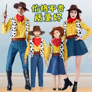 Trang Phục Hóa Trang Halloween Câu Chuyện 4 Quần Áo Thân Gỗ Cảnh Sát Shepherdess Người Lớn Trẻ Em Vai Trò Chơi Sân Khấu Trang Phục