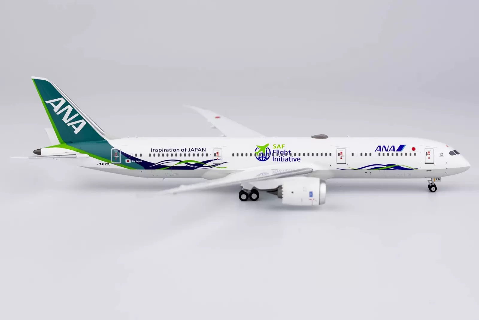 现货NG品牌1:400 全日空环保涂装B787-9 JA871A 合金飞机模型-Taobao