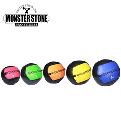 Personal Training Pu Fitness Soft Medicine Ball Squash Wall Ball Non-Elastic Solid Ball Unstable Balance Training Rehabilitation Gravity Ball