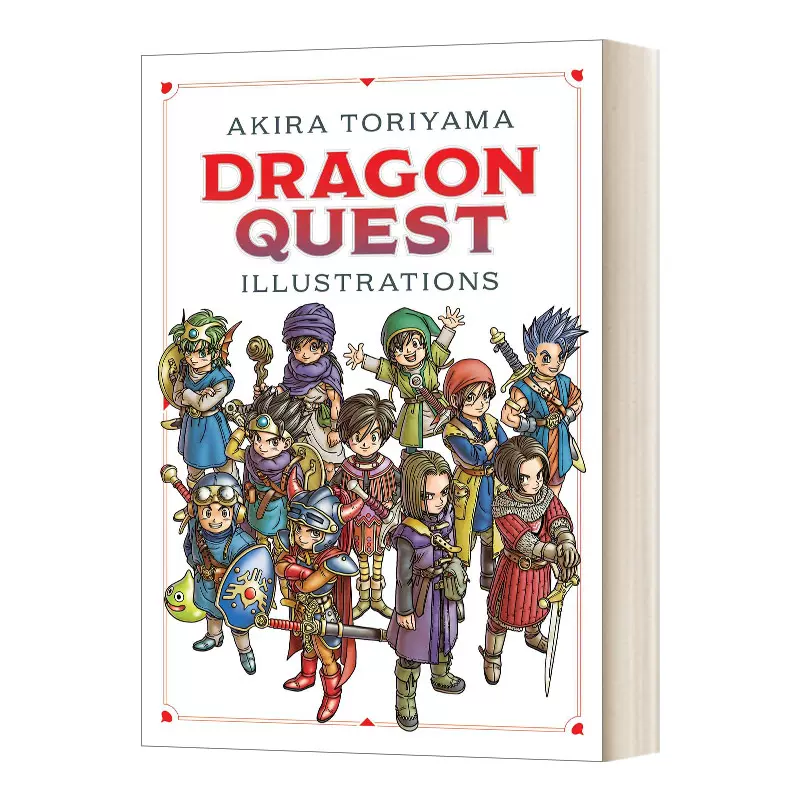 DRAGON QUEST 30th ANNIVERSARY 勇者編 英文原版Dragon Quest Illustrations 30Th Anniversary Edition 插畫集