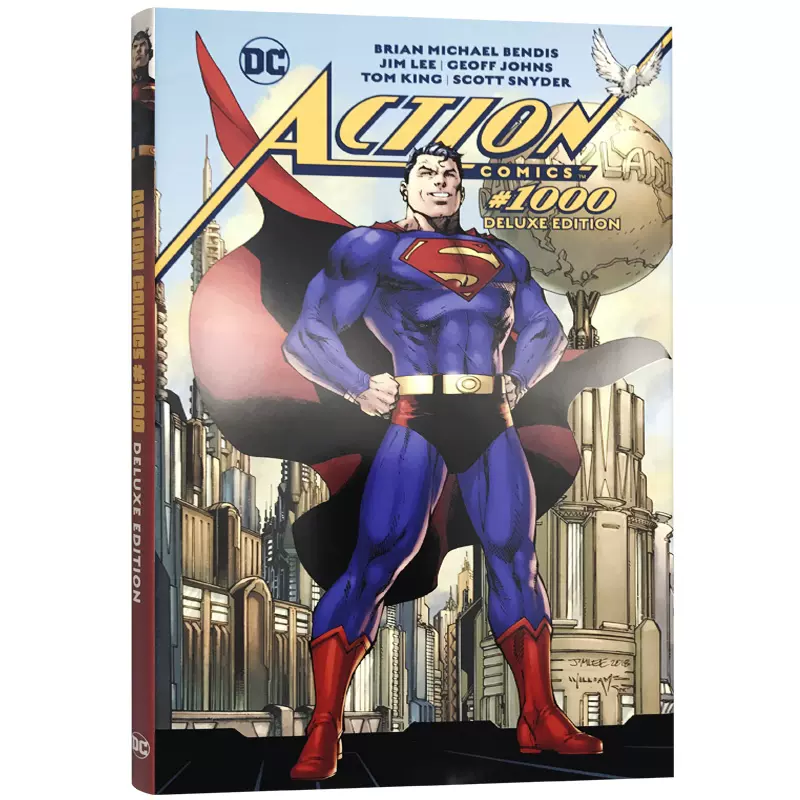 动作漫画1000 英文原版动漫书action Comics 1000 超级英雄美国dc漫画公司超人漫画superman 英文版进口原版英语书籍