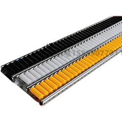 40X33 Sheet Metal Smooth Rail Aluminum Alloy Glass Strip Heavy-Duty Shelf Anti-Static Roller Edge Guide Rail