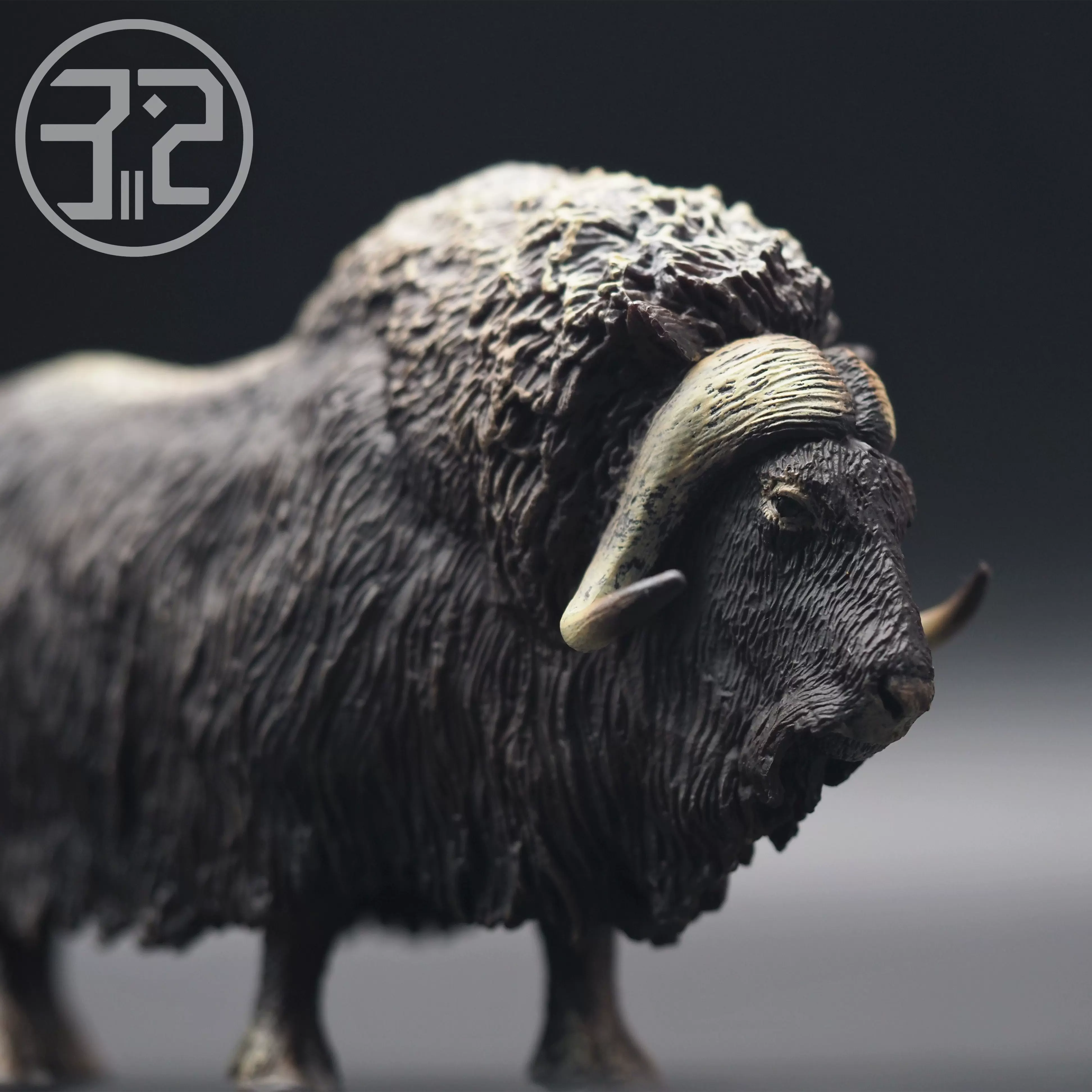 2018款英國CollectA仿真野生動物高原動物模型88837麝牛現貨