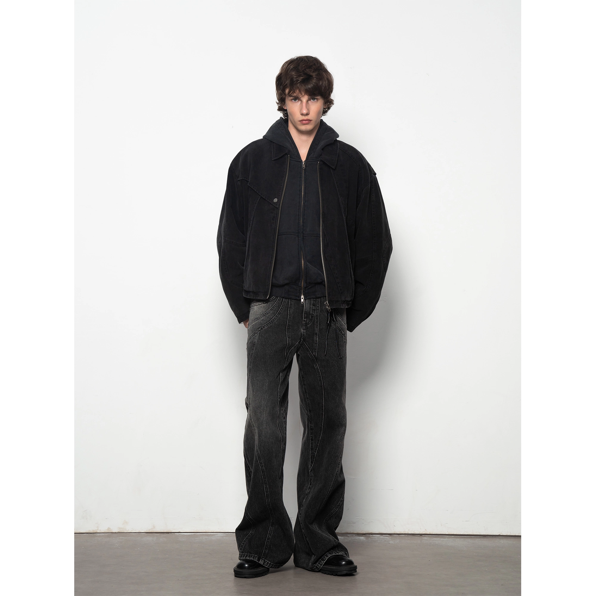 ジャケット・アウター PURE2 BOXY NYLON JACKET PURE2 BOXY NYLON JACKET