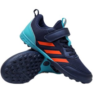
Spring and summer children's football shoes for men and women mesh breathable tf nails for primary school students Velcro lace-free non-slip training shoes
