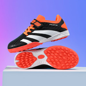 Messi's new children's football shoes for men's broken nails TF Velcro primary school students girls grass anti-slip competition training shoes