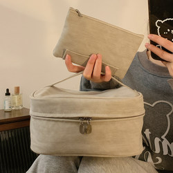 Cosmetic Bag for Women, Portable, Large Capacity, 2025 New Model, High-End Skincare Product Storage Bag, Travel ins Style Toiletry Bag