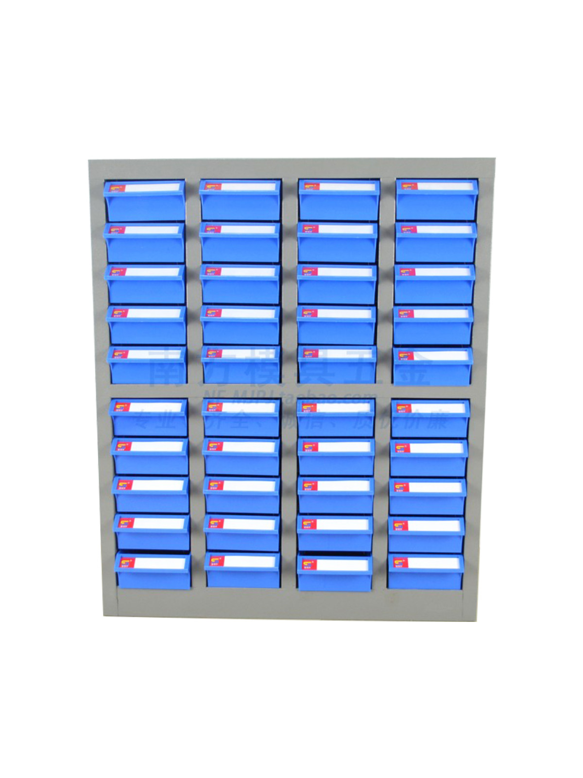 40-Drawer Parts Finishing Cabinet - Electronic Component & File Storage