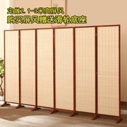 Phong cách Trung Hoa vách ngăn tre phòng khách đơn giản hiện đại gấp gỗ di động phòng ngủ che chắn văn phòng tại nhà vách ngăn vệ sinh hpl lam phòng khách và bếp