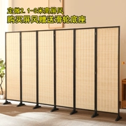 Màn tre Nhật Bản vách ngăn phòng khách phòng ngủ đơn giản di chuyển gấp màn chặn lối vào văn phòng màn hình vách ngăn nỉ vách cnc gỗ