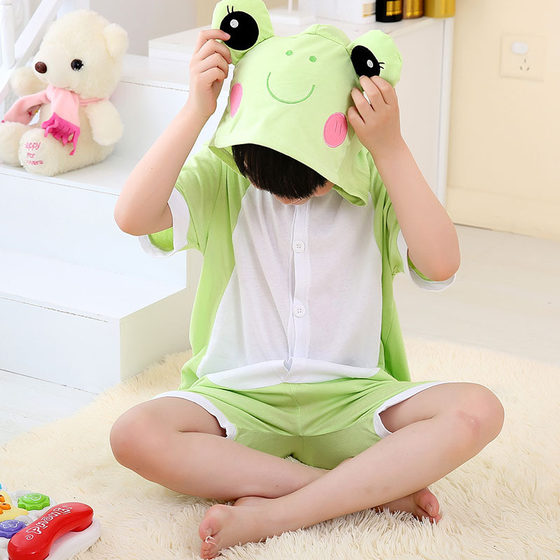 
Children's Frog Performance Costumes Kindergarten Animal Clothes Dance Costumes Little Jumping Frog Performance Costumes Pajama Party