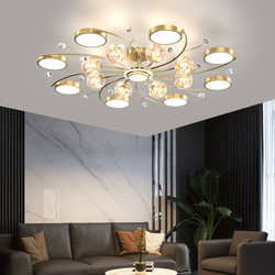 Living Room Chandelier 2025 New Model High-End Elegant Internet-Famous Italian Light Luxury Style Modern Simple Creative Main Light for the Hall