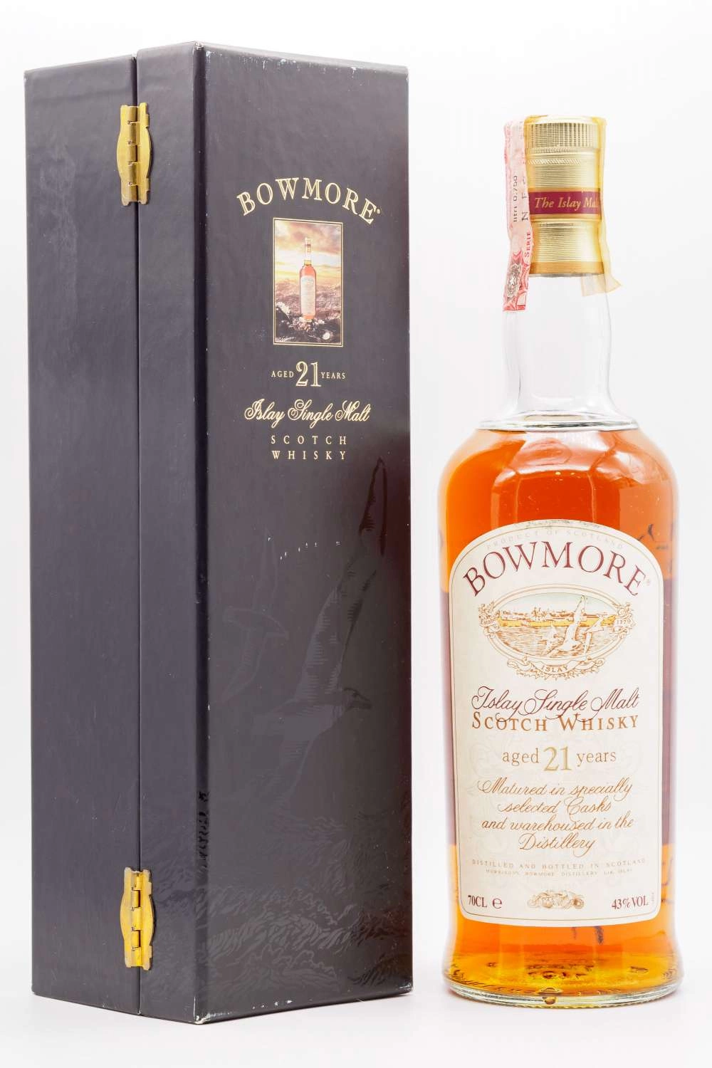 WEB限定カラー BOWMORE25年 空瓶 ウイスキー