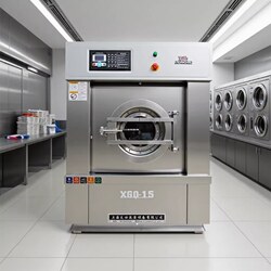 Industrial Washing Machines, Fully Automatic Washing and Drying Machines, Large Equipment, Hotels, Hospitals, Schools, Factories