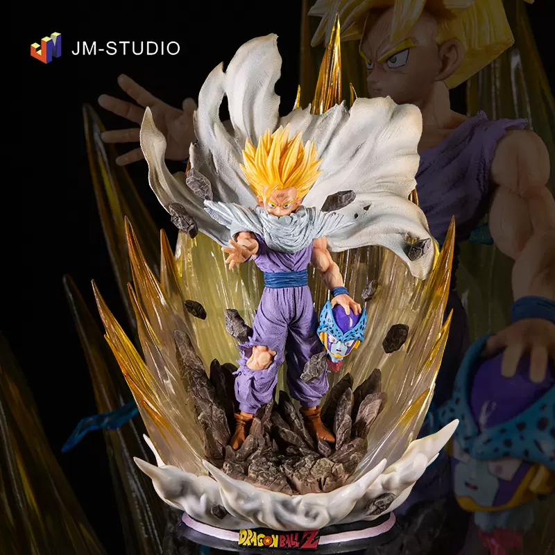 七龍珠孫悟飯手辦YOYO特效版高41cm可發光賽亞人