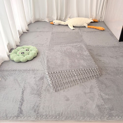 Bedside Carpet for Girls' Bedroom, Cozy Small Room Layout, Large Area Floor Mat, Freely Cuttable, Removable and Washable