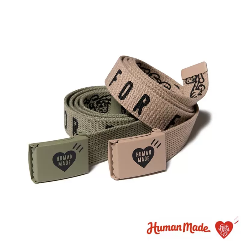 Human Made Web Belt - White