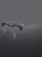 Muchuan 148MM glasses frame men's big face science and engineering titanium frame retro eyebrow line half frame myopia can match degree eye frame