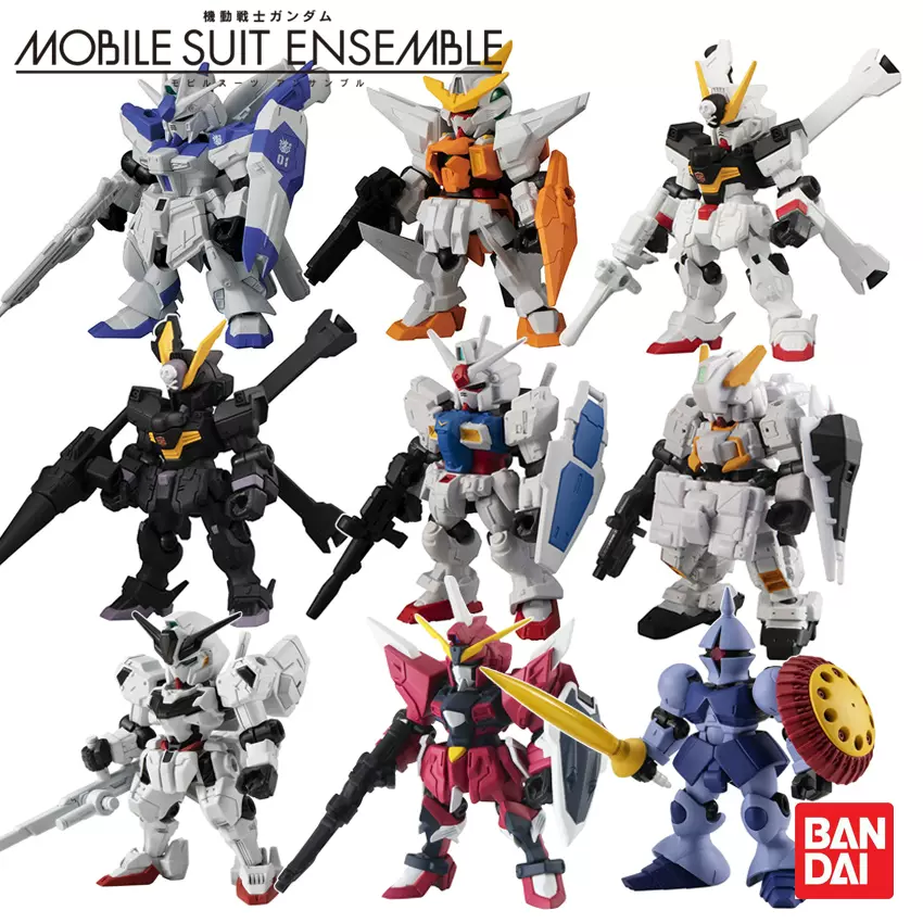 现货万代食玩盒蛋高达FW24 GUNDAMConverge 飞升自由不朽正义-Taobao