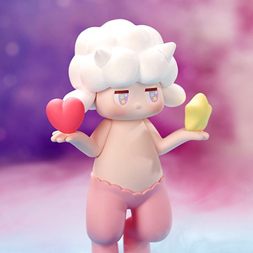 Pop Mart Pan Shen 星座ブラインドボックス - 水瓶座、双子座