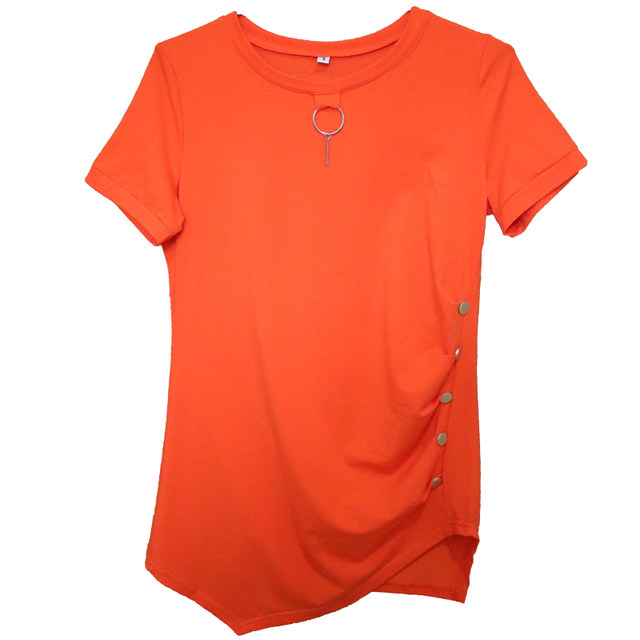 t-shirt-women-s-short-sleeved-mid-length-2024-new-summer-design-fashion