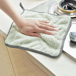 Rags, Kitchen-Specific Dishwashing Cloths, Basically Non-Greasy, Non-Shedding, Thickened Household Towels, Easy to Clean, Absorbent Table Cloths