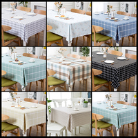Waterproof PVC Tablecloth Fabric For Home Desk
