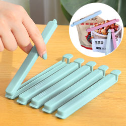 Sealing Clips for Snacks, Kitchen Household Tea Packaging Clips, Plastic Bag Food Bag Food Preservation Tool