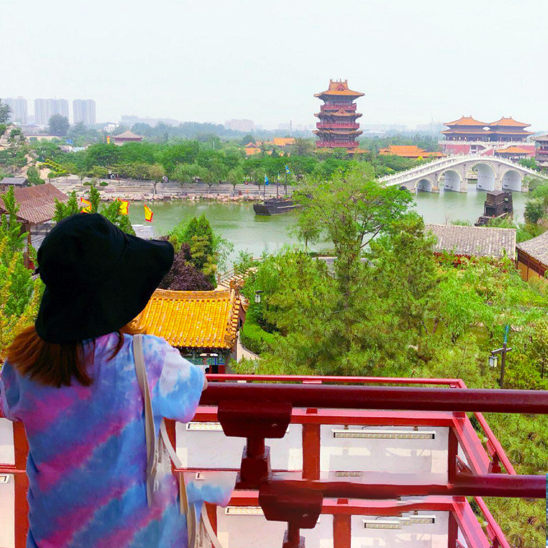 郑州出发河南旅游开封一日游郑州旅游开封旅游开封府清明上河园H