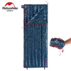 Ultra -Light dewy camp down sleeping bag outdoor dual travel room internal dirty sleeping bag winter warm can stitch to sleeping bag
