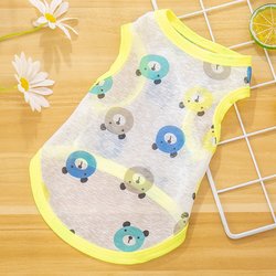 Cat Clothes Summer Vest Thin Anti-Shedding Blue Cat British Shorthair Ragdoll Pet Dog Cool Breathable Sun Protection Shirt