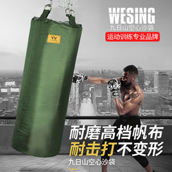 Jiurishan Hollow Sandbag Hanging Boxing Sandbag for Adults and Children, Sandbag for Home Training Equipment