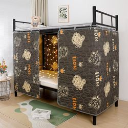 Class a Winter Quilted Thickened Warm Tent Bedroom Children's Cold-Proof Windproof Blackout Bed Curtain Indoor Home Bed Tent