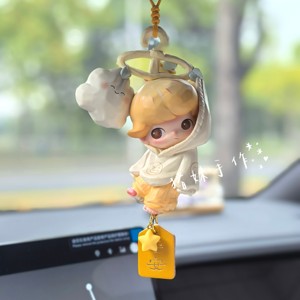 
Diwa Baozheng.dimoo rearview mirror hanging in the car is an instant adventure car hanging ornament, a gift for boys and girls.