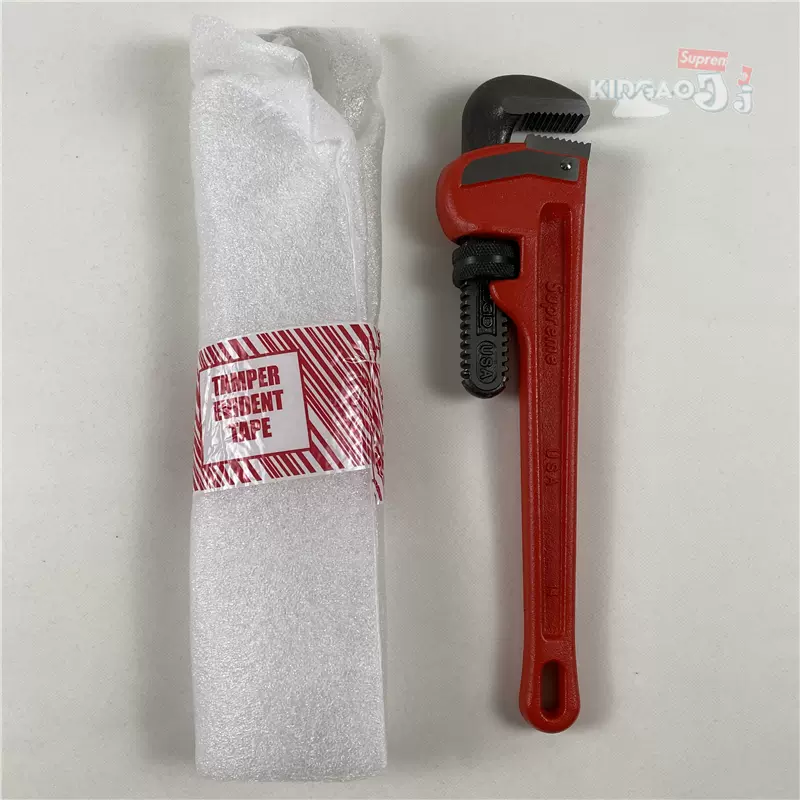 数量は多 Supreme シュプリーム Ridgid Pipe Wrench パイプレンチ