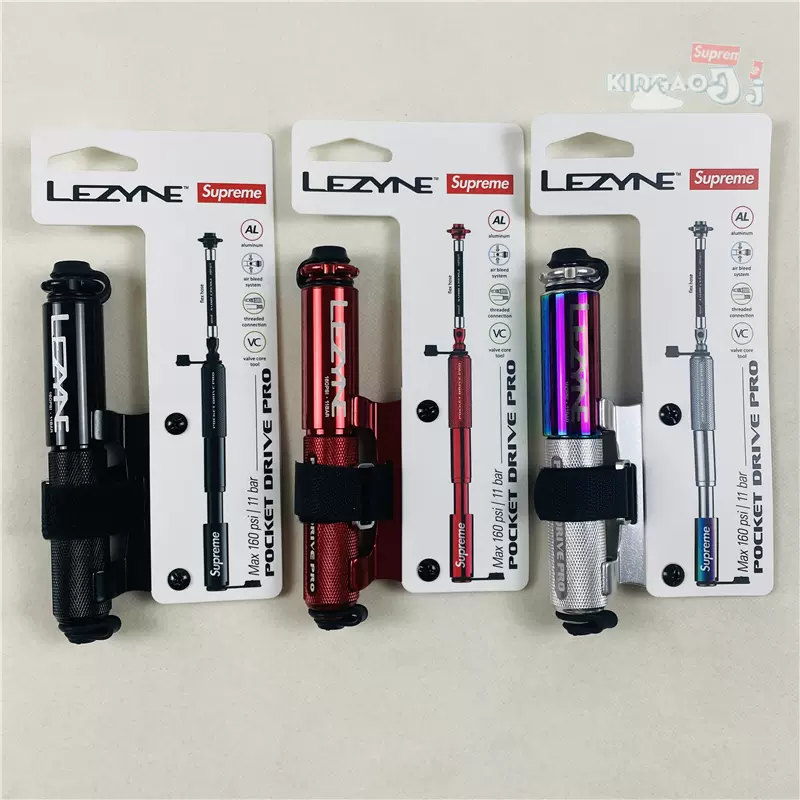 アクセサリー Supreme Lezyne PocketDriveProBikePump/Bl アクセサリー Supreme Lezyne PocketDriveProBikePump/Bl