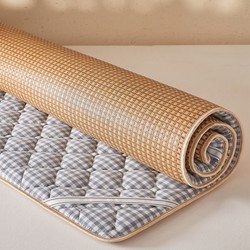 All-Season Summer Mat Mattress, Double-Sided Tatami Mattress Cover, Student Single Dormitory Thin Mat