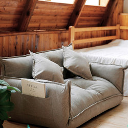 Lazy Sofa, Double Tatami, Bedroom, Small Apartment, Internet-Famous Style Sofa, Simple Foldable Multi-Functional Sofa Bed