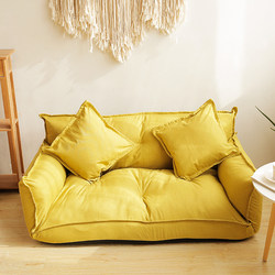 Japanese-Style Lazy Sofa Double Tatami Sofa Bed Soft Bedroom Small Apartment Sofa Foldable Multi-Functional Creative