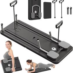 Multifunctional Abdominal Fitness Board, Four-In-One Fitness Board, Foldable Pilates Board, Abdominal Fitness Device, Chest Muscle Exercise Board