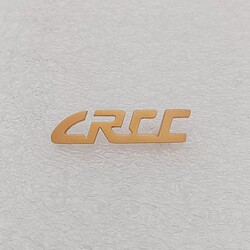 Suitable for Crcc Hollow-Out Brooches, China Railway Construction Company Badges, Executive Meeting Suit Lapel Pins, Accessories, Employee Annual Meeting Badges