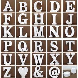 Zakka Wooden English Letters DIY Creative Ornaments Home Wedding Decoration Props Photography Props Bar Wall Decoration