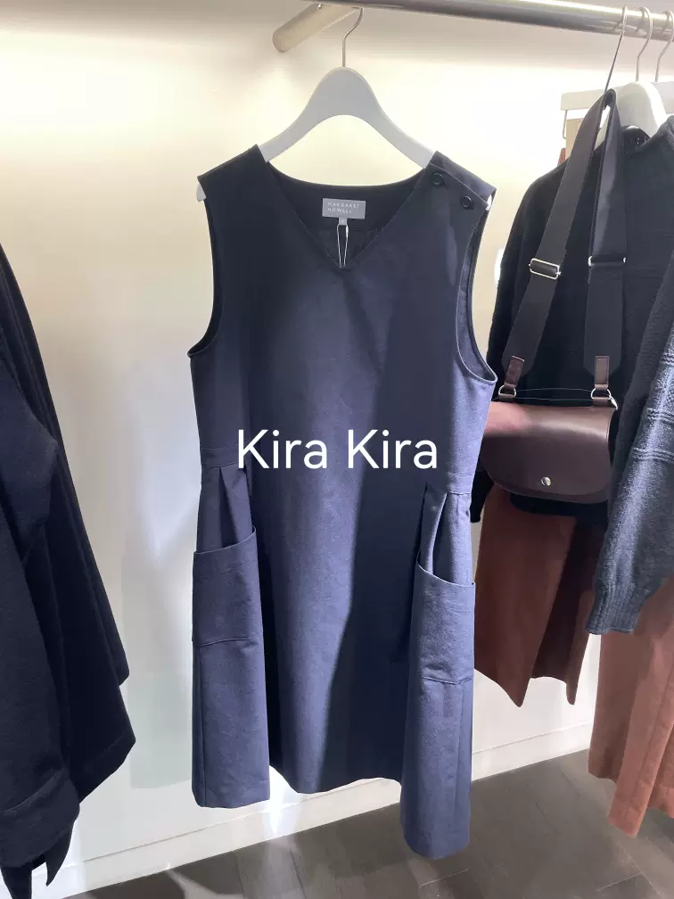 日本购23AW MARGARET HOWELL WOOL COTTON PLAINWEAVE棉毛连衣裙-Taobao