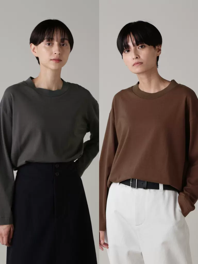 日本代购23AW MARGARET HOWELL TOUGH COTTON JERSEY 秋冬T恤-Taobao