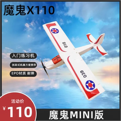 Model Aircraft Remote Control Aircraft Devil 1100 Novice Entry-level Single-wing Instant Kill Breeze Boy Remote Control Aircraft