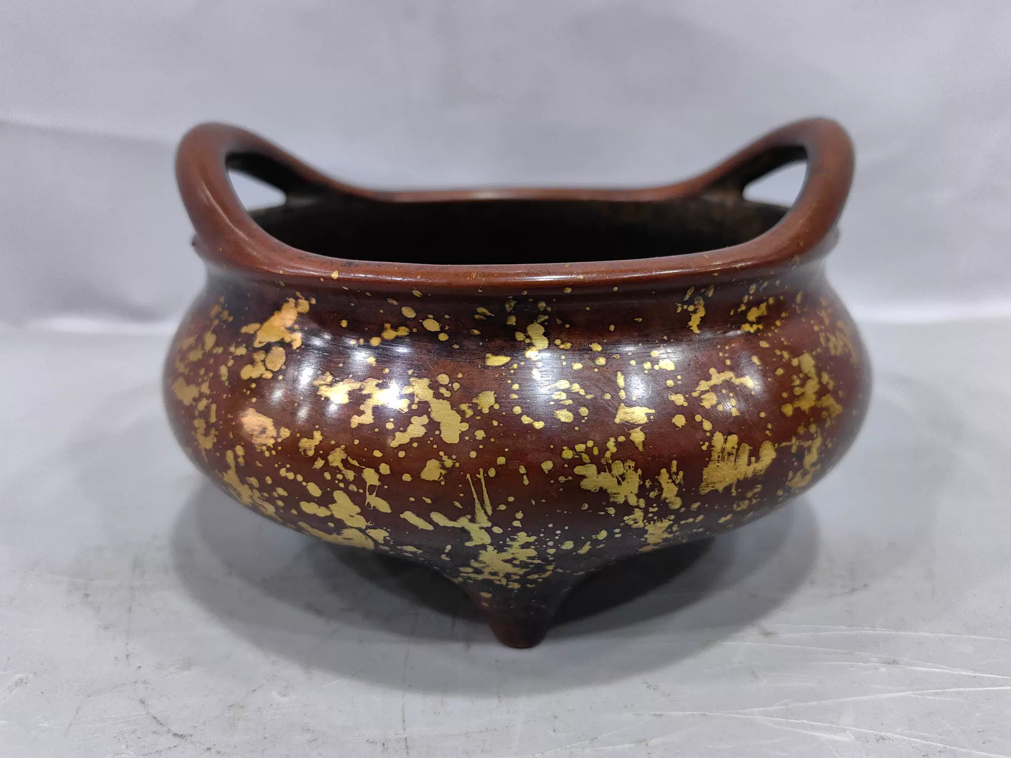 紫金铜香炉2