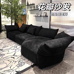 Starry Sky Petal Italian Light Luxury Removable and Washable Sofa New Model Motu Chenille Velvet Living Room Designer Creative Sofa