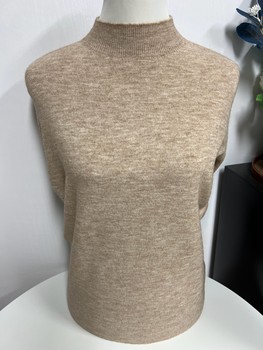 Autumn and winter pure color keeps warm mothers dress knitted sweaters
