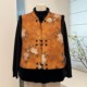 Autumn and winter Chinese style mother's clothing cotton vest vest thick middle-aged and elderly warm plus velvet vest for the elderly women